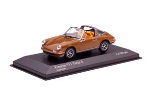 PORSCHE 911 TARGA S 1972 BROWN SILVER — фото 10