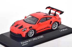 PORSCHE 911 (992) GT3 RS 2023 LIGHT RED BLACK