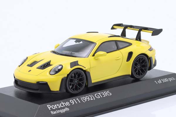 PORSCHE 911 (992) GT3 RS 2023 YELLOW BLACK