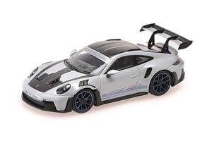 PORSCHE 911 (992) GT3 RS NUERBURGRING NORDSCHLEIFE 6 49 328 MIN 2022 LIGHTGREY-METALLIC — фото 4