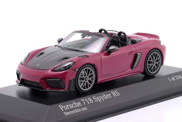PORSCHE 718 SPYDER RS WEISSACH PACKAGE 2023 STAR RUBY / ПОРШЕ 718 СПАЙДЕР RS ПАКЕТ ВАЙСАХ РУБИНОВО-КРАСНЫЙ