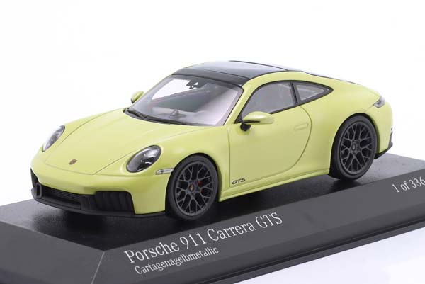 PORSCHE 911 (992.2) CARRERA GTS YEAR 2024 YELLOW METALLIC / ПОРШЕ 911 992 2 КАРРЕРА ГТС ЖЕЛТЫЙ МЕТАЛЛИК