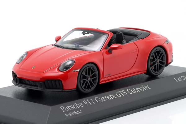 PORSCHE 911 (992) CARRERA GTS CONVERTIBLE 2024 RED