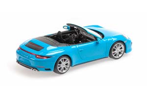 PORSCHE 911 (991.2) CARRERA 4S CABRIOLET 2017 ГОЛУБОЙ — фото 2