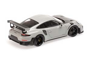 PORSCHE 911 (991.2) GT2RS 2018 СЕРЫЙ С ЧЕРНЫМ КАПОТОМ И КОЛЕСАМИ — фото 2
