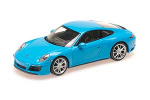 PORSCHE 911 991.2 CARRERA 4S 2017 BLUE — фото 3