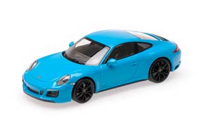 PORSCHE 911 991.2 CARRERA 4GTS 2017 BLUE — фото 3