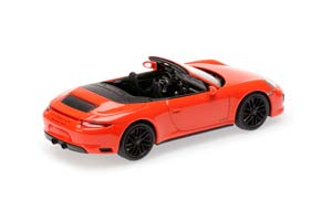 PORSCHE 911 (991.2) CARRERA 4GTS CABRIOLET 2017 ОРАНЖЕВЫЙ — фото 2