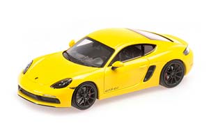 PORSCHE 718 CAYMAN GTS (982) 2020 YELLOW — фото 3