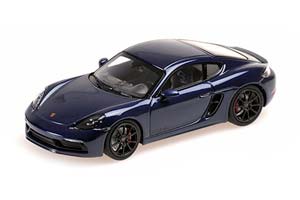 PORSCHE 718 CAYMAN GTS (982) 2020 BLUE METALLIC — фото 3