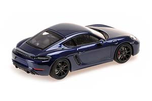 PORSCHE 718 CAYMAN GTS (982) 2020 BLUE METALLIC — фото 2