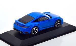 PORSCHE 911 (992) TURBO S 2020 СИНИЙ — фото 2