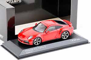 PORSCHE 911 (992) TURBO S 2020 КРАСНЫЙ