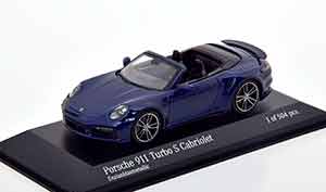 PORSCHE 911 (992) TURBO S CONVERTIBLE 2020 DARKBLUE-METALLIC