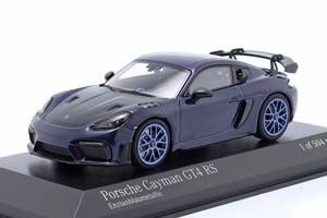 PORSCHE CAYMAN GT4 RS (982) NEODYM-RIMS 2021 DARKBLUE-METALLIC CARBON