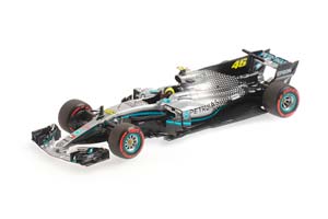 MERCEDES-AMG PETRONAS MOTORSPORT F1 W08 EQ POWER+ ROSSI RIDE SWAP 10 DECEMBER VALENCIA 2019 — фото 3