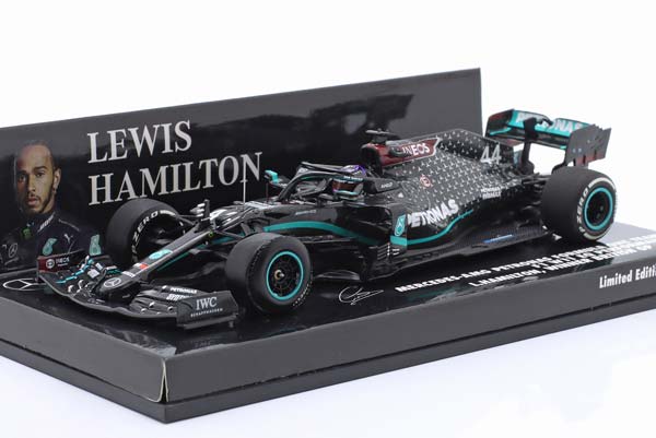 MERCEDES-AMG F1 W11 #44 WINNER BRITISH GP FORMULA 1 WORLD CHAMPION 2020 L. HAMILTON / МЕРСЕДЕС-АМГ ФОРМУЛА-1 W11 ПОБЕДИТЕЛЬ ГРАН-ПРИ ВЕЛИКОБРИТАНИИ ЧЕМПИОН МИРА ЛЬЮИС ХЭМИЛТОН