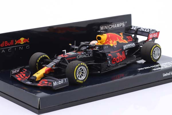 RED BULL RB16 #33 WINNER MEXICO GP FORMULA 1 WORLD CHAMPION 2021 M. VERSTAPPEN / РЕД БУЛЛ RB16 ПОБЕДИТЕЛЬ ГРАН-ПРИ МЕКСИКИ ФОРМУЛА-1 ЧЕМПИОН МИРА МАКС ФЕРСТАППЕН КРАСНЫЙ