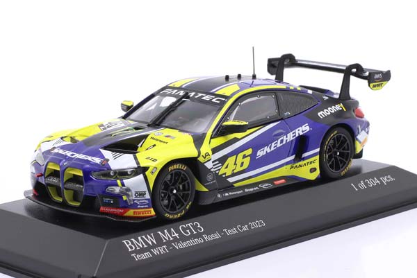 BMW M4 GT3 #46 TESTCAR 2023 TEAM WRT VALENTINO ROSSI / БМВ M4 ГТ3 ТЕСТКАР КОМАНДА ВРТ ВАЛЕНТИНО РОССИ