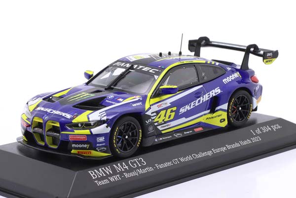 BMW M4 GT3 #46 FIRST PODIUM GTWCE BRANDS HATCH 2023 ROSSI, MARTIN / БМВ M4 ГТ3 ПЕРВЫЙ ПОДИУМ ГТВКЕ БРАНДС ХАТЧ РОССИ МАРТИН