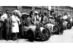 AUTO UNION TYP A LANGHECK NO 2 ADAC EIFELRENNEN 1934