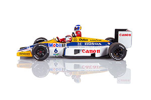 WILLIAMS HONDA FW11 KEKE ROSBERG RIDING ON NELSON PIQUET GERMAN GP 1986 — фото 3