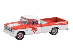 DODGE D-100 PICK-UP CONOCO ROADSIDE SERVICE 1965 (ДЛИНА МОДЕЛИ 6-10 СМ)