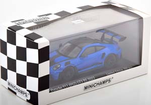 PORSCHE 911 (992) GT3 RS WEISSACH PACKAGE 2023 BLUE BLACK — фото 3