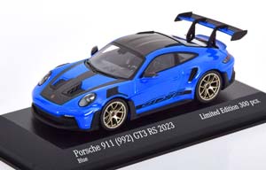 PORSCHE 911 (992) GT3 RS WEISSACH PACKAGE 2023 BLUE CARBON