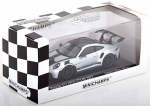 PORSCHE 911 (992) GT3 RS WEISSACH PACKAGE 2023 SILVER CARBON — фото 3