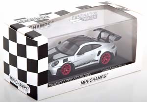 PORSCHE 911 (992) GT3 RS WEISSACH PACKAGE 2023 SILVER RED — фото 3