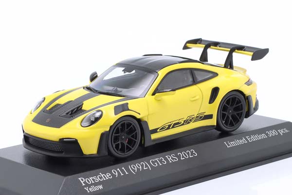 PORSCHE 911 (992) GT3 RS WEISSACH PACKAGE 2023 YELLOW CARBON