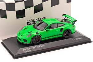 PORSCHE 991 (911) II GT3 RS - 2018 ЗЕЛЕНЫЙ С ЧЕРНЫМИ КОЛЕСАМИ — фото 7