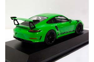 PORSCHE 991 (911) II GT3 RS - 2018 ЗЕЛЕНЫЙ С ЧЕРНЫМИ КОЛЕСАМИ — фото 2