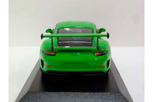 PORSCHE 991 (911) II GT3 RS - 2018 ЗЕЛЕНЫЙ С ЗОЛОТИСТЫМИ КОЛЕСАМИ — фото 4