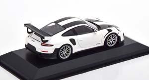 PORSCHE 911 (991/2) GT2 RS WITH SILVER RIMS 2018 WHITE BLACK — фото 2