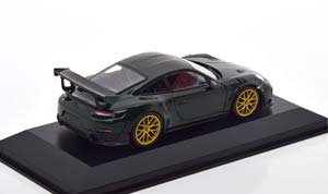 PORSCHE 911 (991 II) GT2-RS WITH GOLD RIMS 2018 DARKGREEN — фото 2