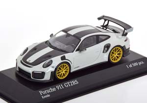 PORSCHE 911 (991/2) GT2 RS WITH GOLD RIMS 2018 LIGHTGREY