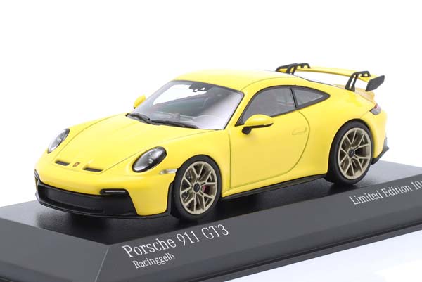PORSCHE 911 GT3 2020 YELLOW
