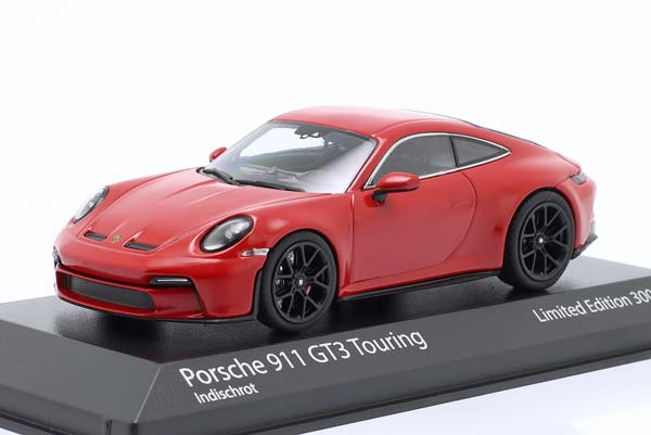 PORSCHE 911 (992) GT3 TOURING RIMS BLACK 2011 RED