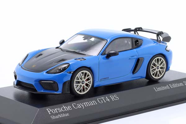 PORSCHE CAYMAN GT4 RS (982) RIMS NEODYME 2021 BLUE CARBON
