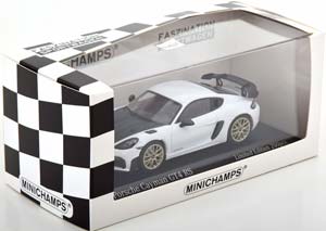 PORSCHE CAYMAN GT4 RS (982) NEODYM-RIMS 2021 WHITE BLACK — фото 3