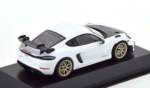 PORSCHE CAYMAN GT4 RS (982) NEODYM-RIMS 2021 WHITE BLACK — фото 2