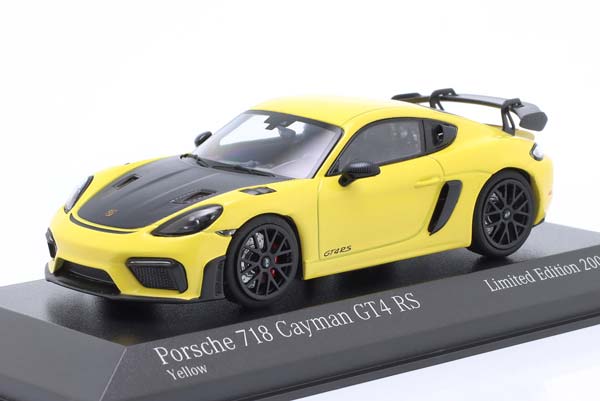PORSCHE 718 (982) CAYMAN GT4 RS 2021 YELLOW / ПОРШЕ 718 982 КАЙМАН GT4 РС ЖЕЛТЫЙ