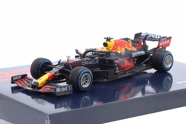 RED BULL RACING RB16B #33 WINNER SPA FORMULA 1 WORLD CHAMPION 2021 M. VERSTAPPEN / РЕД БУЛЛ RB16B ПОБЕДИТЕЛЬ СПА ФОРМУЛА-1 ЧЕМПИОН МИРА МАКС ФЕРСТАППЕН КРАСНЫЙ