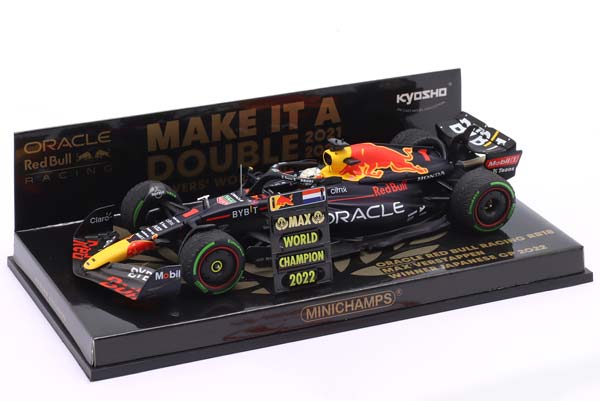 RED BULL RB18 #1 WINNER JAPAN GP FORMULA 1 WORLD CHAMPION 2022 MAX VERSTAPPEN / РЕД БУЛЛ RB18 ПОБЕДИТЕЛЬ ГРАН-ПРИ ЯПОНИИ ФОРМУЛА-1 ЧЕМПИОН МИРА МАКС ФЕРСТАППЕН КРАСНЫЙ — фото 3