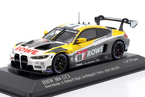 BMW M4 GT3 #99 24H NÜRBURGRING 2023 ROWE RACING / БМВ M4 ГТ3 24 ЧАСА НУРБУРГРИНГ ROWE