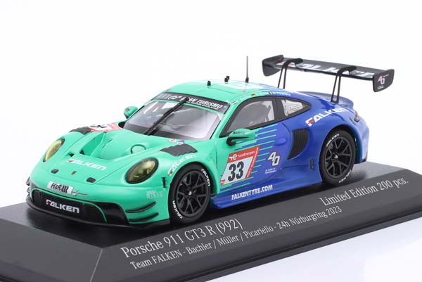 PORSCHE 911 GT3 R #33 24H NÜRBURGRING 2023 FALKEN MOTORSPORTS / ПОРШЕ 911 ГТ3 24 ЧАСА НУРБУРГРИНГ FALKEN MOTORSPORTS
