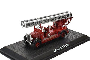 LEYLAND TLM LADDER METZ LONDON FIRE BRIGADE 1935 — фото 1