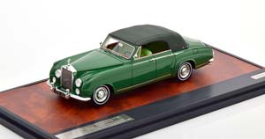 ROLLS-ROYCE SILVER CLOUD CONVERTIBLE CLOSED BY MULLINER 1962 GREEN GREY